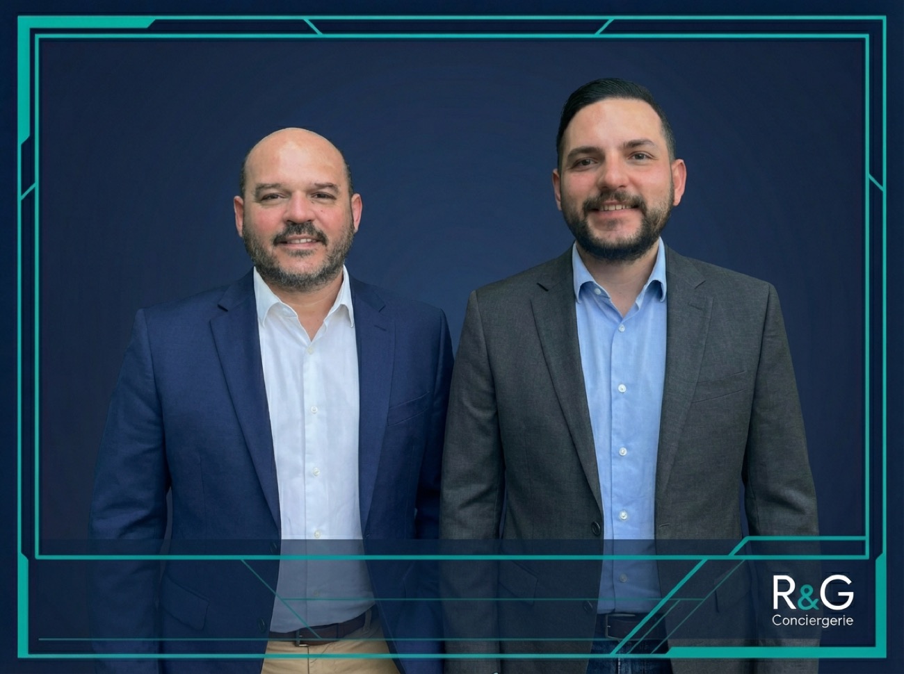 Rémi & Grégory, fondateurs de R&G Conciergerie